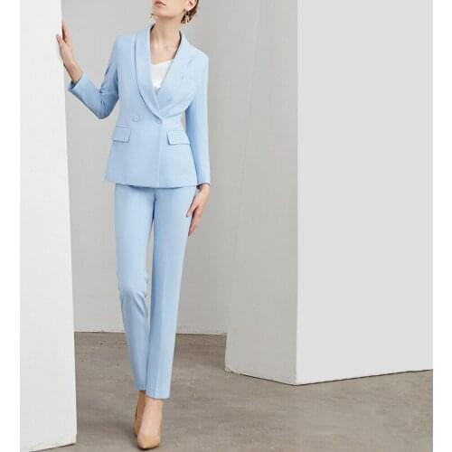 New Arrival Womens Suits Work Wear Suit Women Office Pant Suits Women Business Formal 2 Piece Set Blazer and Pants