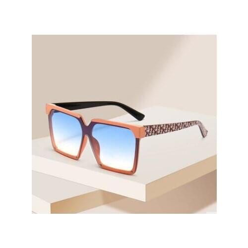 Fashion Shades For Women Square Sun Glasses Female 2021 Vintage Rimless Oversized Brand Driver Sunglasses Lady Eyeglass