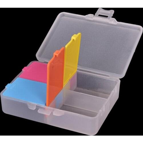 Portable Mini Pill Case Medicine Boxes 4 Grids Tablet Empty Container Home Holder Cases Travel Home Medical Drugs