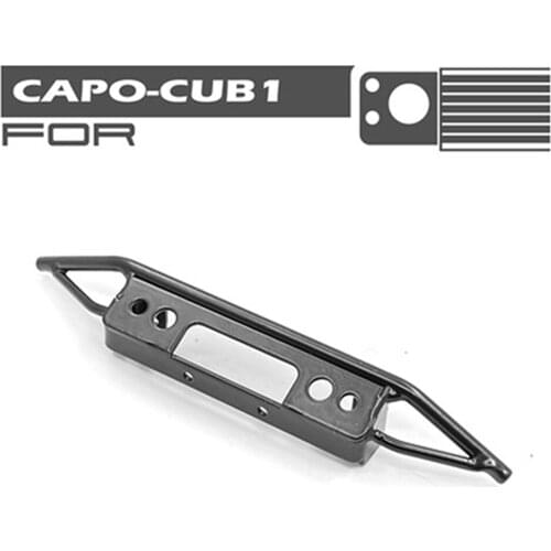 Shockproof Metal TUBE Front Bumper Protective Bar for CAPO CUB1 RC Crawler Car Modification Upgrade Part