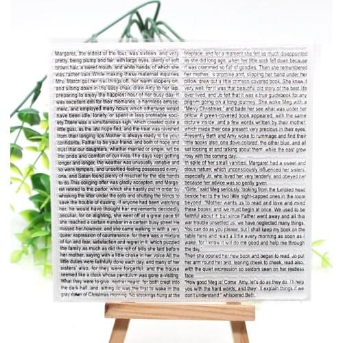 ZFPARTY Text background Transparent Clear Silicone Stamp/Seal for DIY scrapbooking/photo album Decorative clear stamp sheets