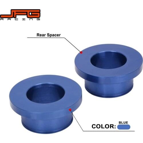 Motorcycle CNC Rear Wheel Hub Spacers For YAMAHA YZ125 YZ250 YZ250F YZ450F YZ125X YZ250X WR250F WR450F YZ250FX YZ450FX