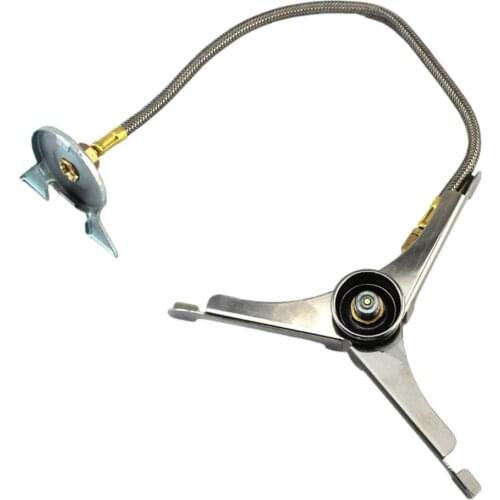 Camping Gas Stove Split Adapter Connector Stainless Steel Gas Furnace Conversion High-quality Gas Tank Adapter For Cooking