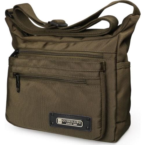 New Men Fashion Shoulder Bags Waterproof Crossbody Bag Leisure Oxford Cloth Casual Travel Man Messenger Bag