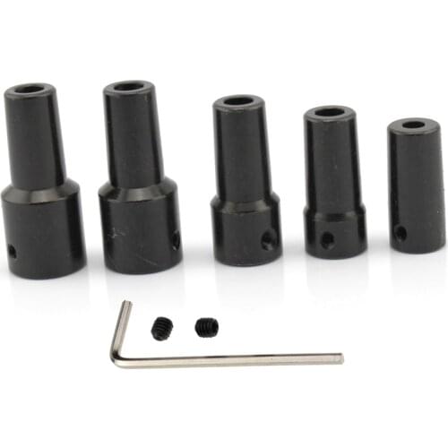 B16 Drill Taper Chuck Adaptor Connecting Rod Motor Shaft Sleeve Steel Coupling 5mm/6mm/6.35mm/8mm/10mm/11mm/12mm/14mm