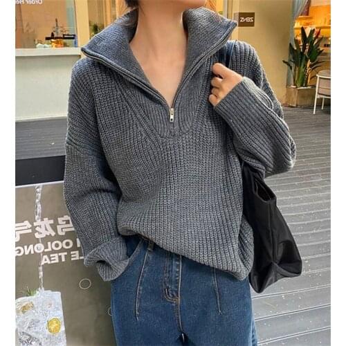 Knitted Turtleneck Women Autumn Winter 2021 New Ladies Korean Sweater Female Long Sleeve Jumper Sweater Pullover Femme Tops