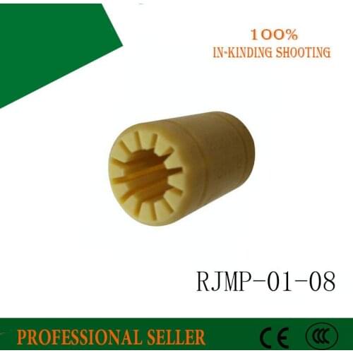 2pcs LM8UU RJMP-01-08 Solid polymer Bearing 8mm shaft Plastic Bearing 8 mm 8*16*25mm for 3D Printer lm8uu 8mm id bearing