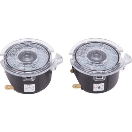 Wzjoo 2pcs LED Side Rear View Mirror Puddle Light SHO Logo Fit for Ford Taurus SHO 2010 2011 2012 2013 2014 2015 2016 2017 2018