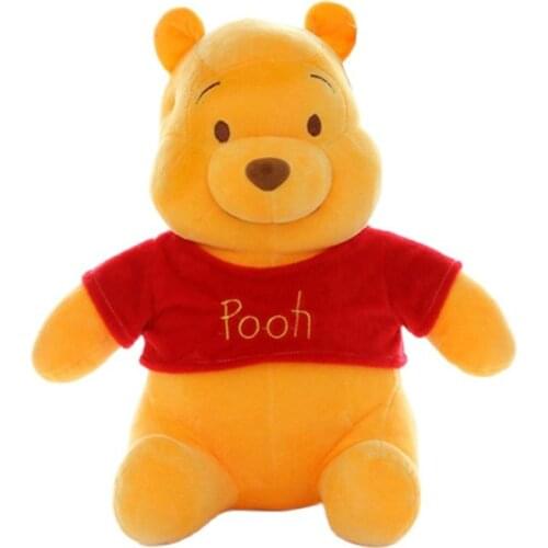30/35/45cm Disney Winnie the Pooh Animal Stuffed Toys Anime Cute Plush Doll For Girl Boy Birthday Gift