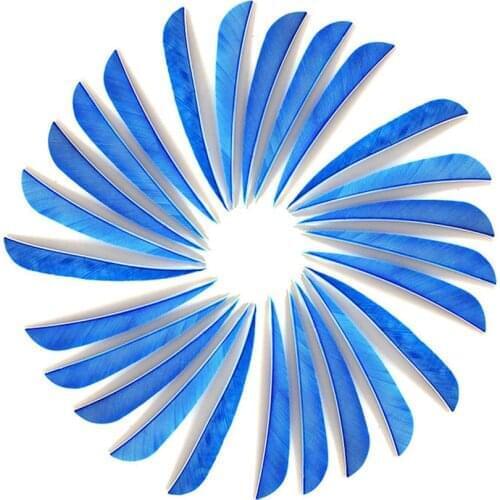 30pcs/lot Archery Arrow Feathers 5inch Hunting Turkey Arrow Feather Fletching