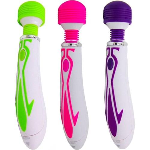 60 Speed Powerful Dildo Vibrator Female Body Massager Magic Wand Clitoral Stimulator AV Stick Vibrators AV Bar Sex Toys O35