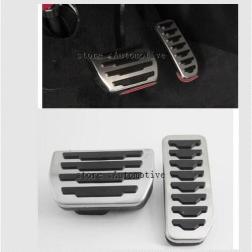 Car-styling Car Accessories Pedal Cover For Brake And Accelerator Pedal Pads Cover For Land Rove FREELANDER 2 Freelander 2 AT