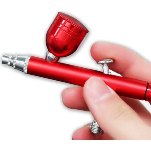 AR-180 Spray Gun Beautiful Airbrush High Precision Double Action Gravity Feed Spray Gun Art Painting Tattoo Nail Art Spray Model