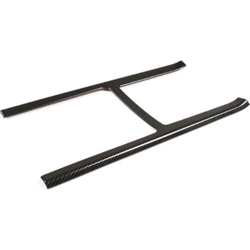 Beler Carbon Fiber Texture Car Console Gear Box Panel Frame Fit for LR Range Rover Velar 2017 2018 2019