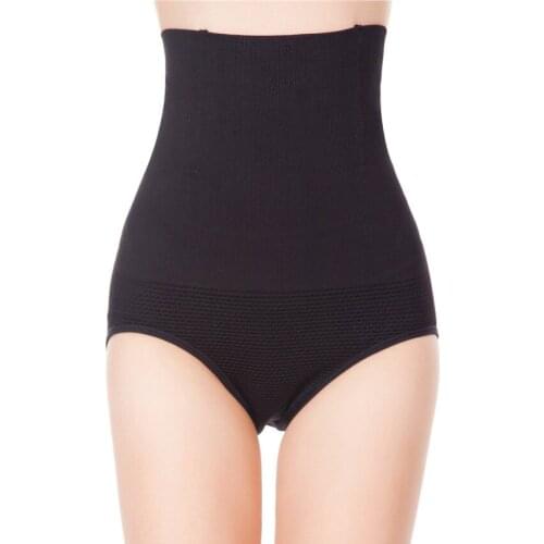 Plus Size Women Sexy Belly Hip High Waist Control Panties Slimming Body Shaper Seamless Underwear Corset Hot Shapewear