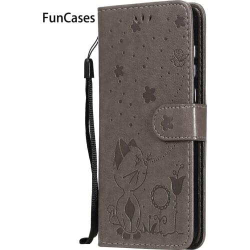 Flower Flip Cases For Phones ajax Huawei P8 Lite 2017 PU Leather Book Wallet Phone Cover sFor Estojo cellular Honor 8 P9 Ajax