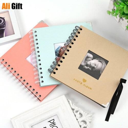 DIY Photo Albums Picture Album Scrapbooking Craft Paper Photograph Albums Anniversary Gift Baby Photoalbums Scrapbook Album