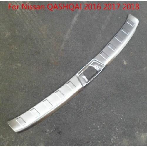 For Nissan QASHQAI 2016 2017 2018 Protective Pad On The Rear Trunk Trim Lid Threshold Rear Internal Door Sill Car Styling