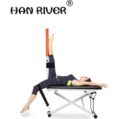 HANRIVER 2018Physiotherapy massage body brace stool folding multifunction brace household non solid wood bed brace plate drawing