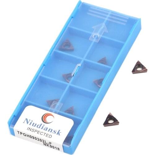 TPGH080202L-F TPGH080204L-F Carbide Turning Insert TPGH090202L-F TPGH090204L-F TPGH110302L-F TPGH110304L-F NK9018 CNC Lathe Tool