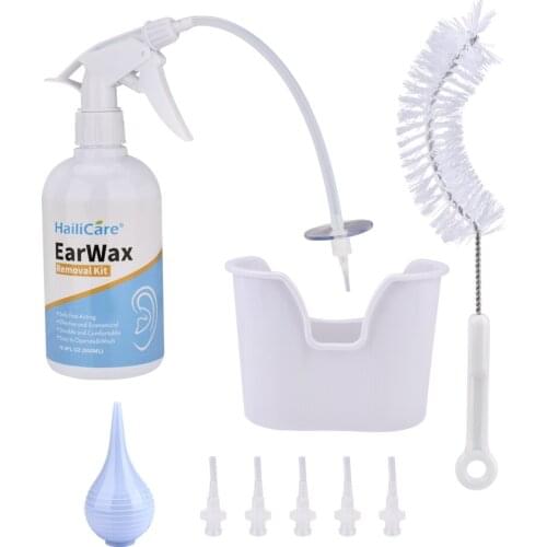 Ear Wax Cleaning Tools Family Use Earwax Removal Kit Ear Wax Irrigation Ear Cleaner for Adults Kids Health Care