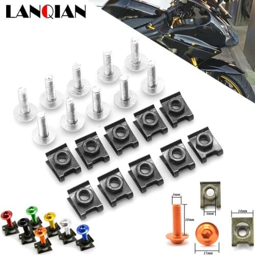 Motorcycle Fairing Screws Fastener Clips Body Spring Nut Bolts Kit For SYM MAXSYM 400i 600i MAX 400 600 Citycom 300i CRUISYM 300