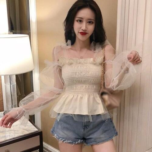 Блузки на резинке LORDWEY China At AliExpress