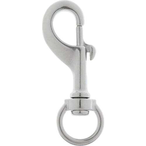 MagiDeal 3x Stainless Steel Eye Swivel Bolt Snap Hook Dog Chain Clip 88mm