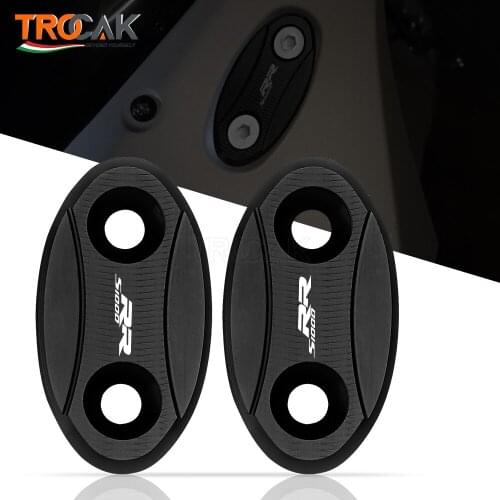 Motorcycle Accessories Rearview Mirror Seat Decorative Cover For BMW S1000RR S 1000 RR 2009 - 2017 2016 2015 2014 2013