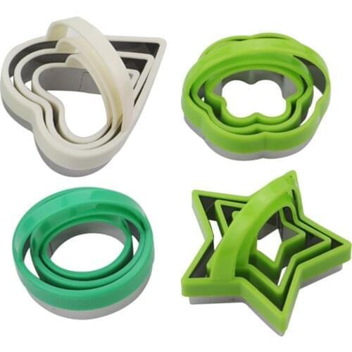 Star Circles Cookie Cutters Cake Decorating Tools Ice Cream Candy Cake Mold Chocolate Sugarcraft Fondant Children Birthday Gifts