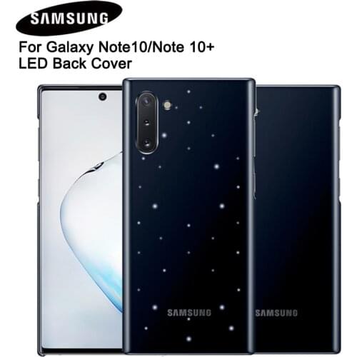 SAMSUNG Original LED Back Cover for Samsung Galaxy Note 10 Note X 5G Note10 PLUS Note 10 PLUS 5G Emotional Led Lighting Effect