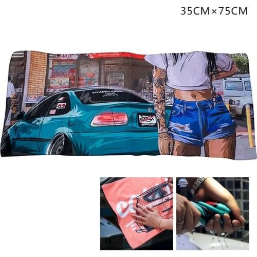 1Pcs Car Wash Microfiber Towel Car Cleaning Drying Cloth Hemming Car Care Cloth Detailing Car Wash Towel For all car