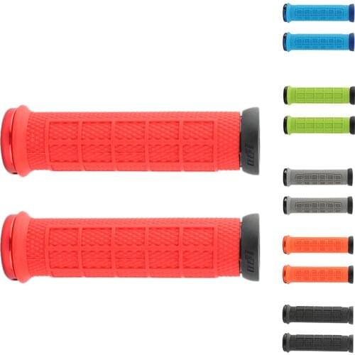 ODI Rubber Bike Grips Ergonomic Bicycle Handlebar Waterproof Anti-Slip Handle Grip for MTB Folding Bike Parts