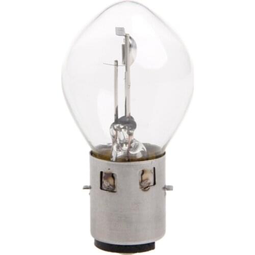 ATV Moped Scooter Head Light Bulb Motorcycle 12V 35W 10A B35 BA20D Glass New