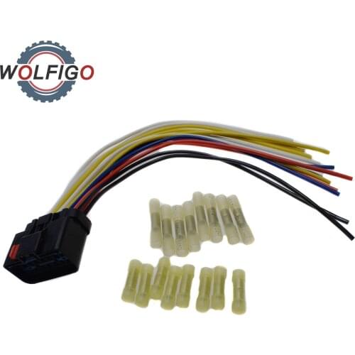 WOLFIGO Door Harness Connector Wiring Pigtail Fits for Jeep Grand Cherokee WJ Wrangler 5013961AA 5013961