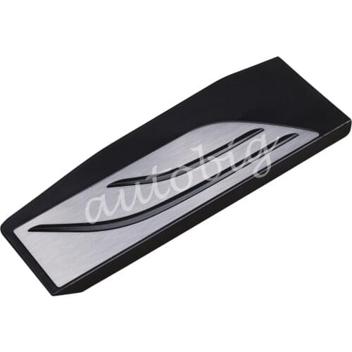 LHD Steel Footrest Dead Pedal Plate Cover For BMW 1 2 3 4 Series M2 M3 M4 F30 F31 F34 F87 F80 F82 F83 F20 F21 F22 F23 F32