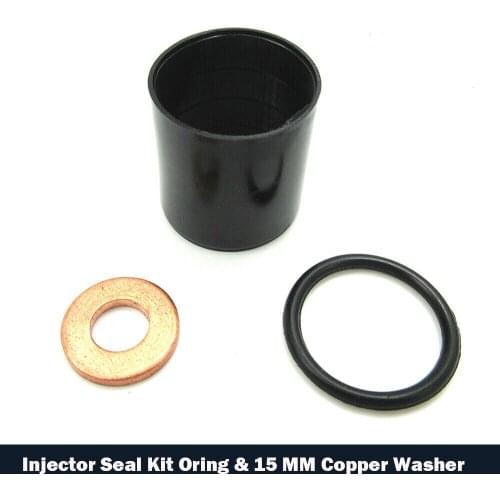 Injector Seal Kit Oring & 15 MM Copper Washer 7701474025 For Renault Master MPV Laguna MPV Espace MK 3 MK 2 2.5 DCi 98-10 Diesel