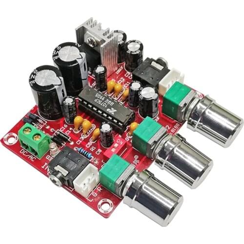 Amplifier XR1075 tone board BBE digital audio power amplifier front-end processor to beautify the actuator plate
