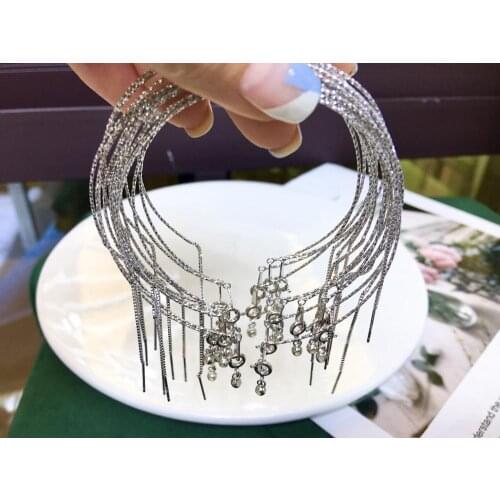 925 Sterling Silver Bracelet Settings Findings Mountings Base Parts Bangle for Crystal Agate Pearls Jade Coral Beads