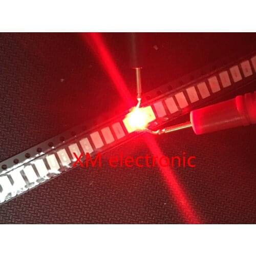 100pcs 5630/5730 SMD/SMT Red SMD 5730 LED Surface Mount Red 2.0~2.6V 620-625nm Ultra Birght Led Diode Chip 5730 Red