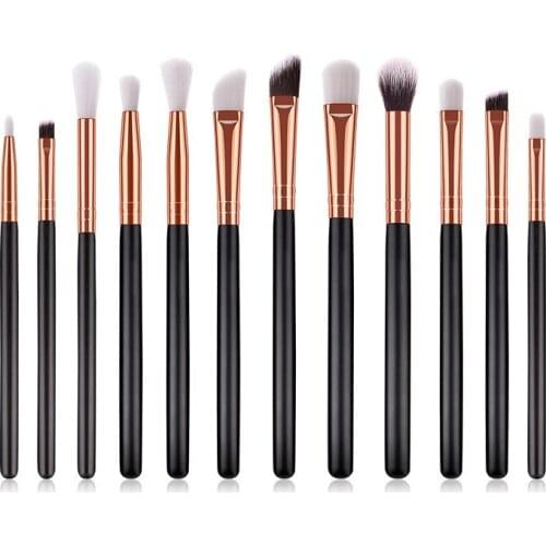 12 Brush Packs Eye Shadow Brush Lip Brush Makeup Brush Set Makeup Tools Make Up Kit Professional Tool New 2021