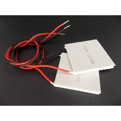 2pcs TEC1-12703 40*40 12703 TEC Thermoelectric Cooler ,Thermoelectric Cooler Peltier