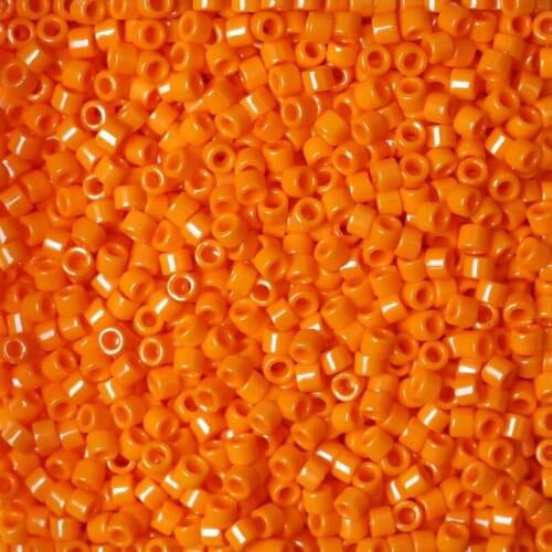 FAIRYWOO 5 Grams/Bag Miyuki Bead DB722 Orange Bead For Women DIY Accessories Wholesale Lots Bulk Bundles Delica Seedbead 11/0