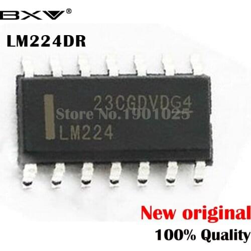 Free Shipping 20PCS LM224DR SOP-14 LM224 LM224D SOP SMD new original