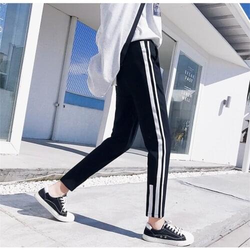 Ladies Casual Harem Pant Slimming Womens Pants Korean Punk Harajuku Ulzzang Female Cute Vintage Kawaii Trousers For Women