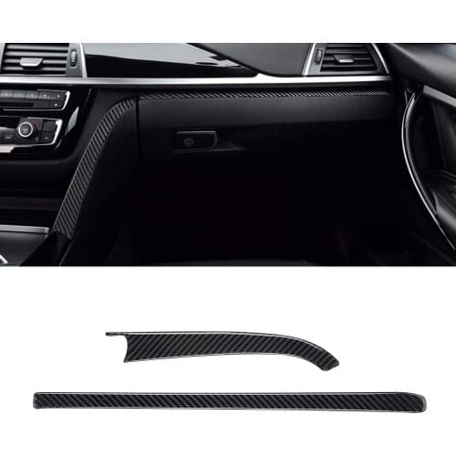 Center console car toolbox decoration interior sticker for BMW 3 4 Series GT F30 F32 F34 f36 2013 2014 2016 2018 2019