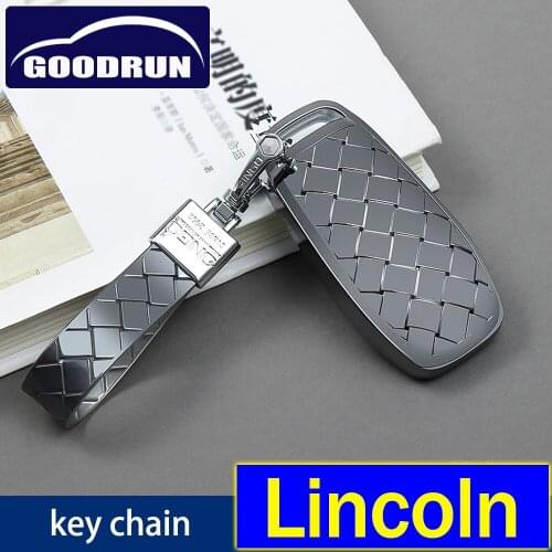 Case Cover Keychain Holder For Lincoln Auto Protector Exterior Car Remote Auto Accessories