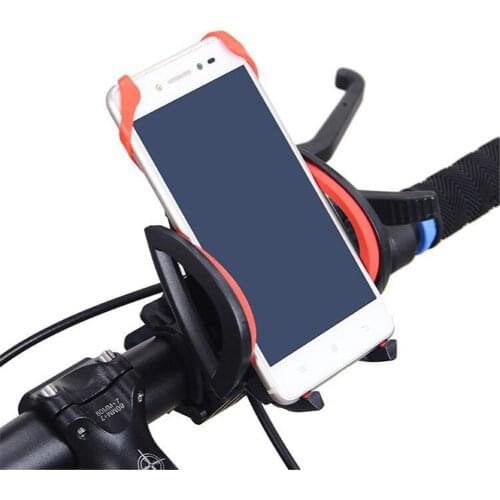Mountain Bike Phone Holder Electric Vehicle Motorcycle Navigation Phone Mount Aluminum Alloy Racks Anti-slip Clip