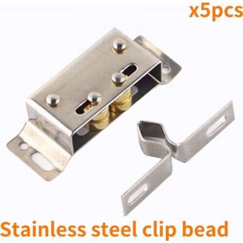 Stainless Steel Card touch bead cabinet door touch bead cabinet cabinet door small door suction cabinet card buckle door touch