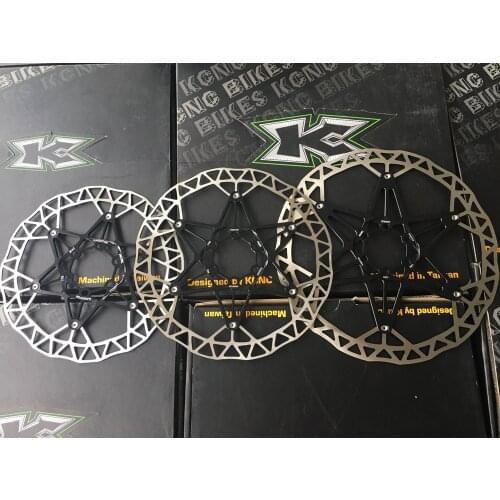KCNC Kasditor Disc Brake Rotor Floating 160mm 180mm 203mm MTB DH SUS 420 Super light 95g Taiwan made black color rotor